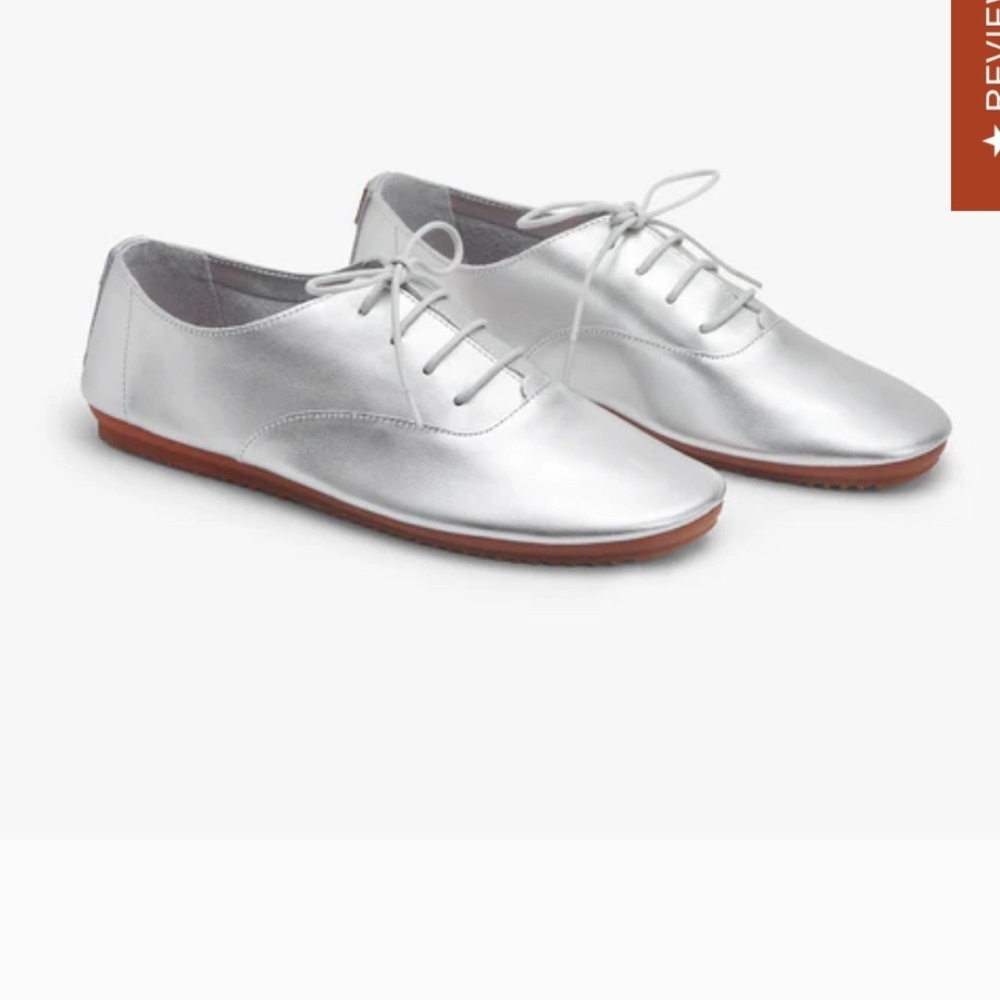 Silver Derbie Flats